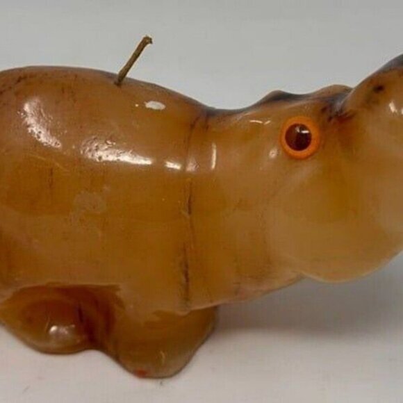 Hippo Candle 7" Unscented Unlit - Picture 1 of 10